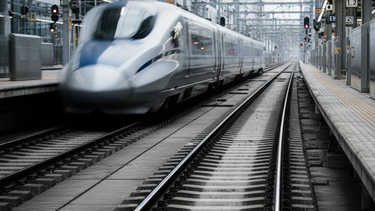 Representació genèrica de la infraestructura ferroviària o d'una estació de trens a Catalunya.