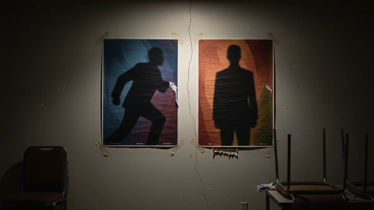 L'espai de debat intern de Barcelona en Comú durant les primàries per escollir el nou candidat a l'alcaldia.