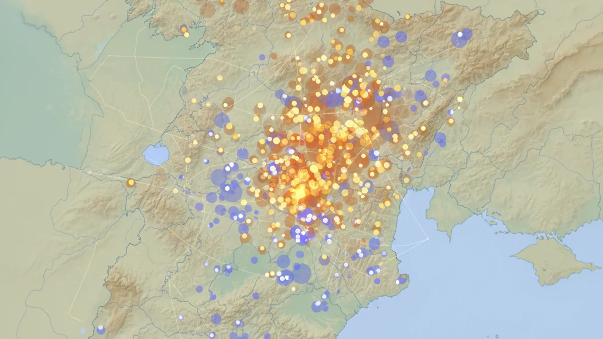 Gràfic o taula de dades que mostra la distribució de l'ús d'idiomes en diferents regions de Catalunya.