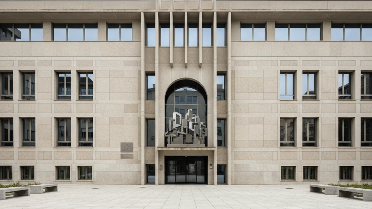 Vista genèrica d'un edifici municipal o d'una zona residencial del Vallès Occidental, sense persones reconeixibles.