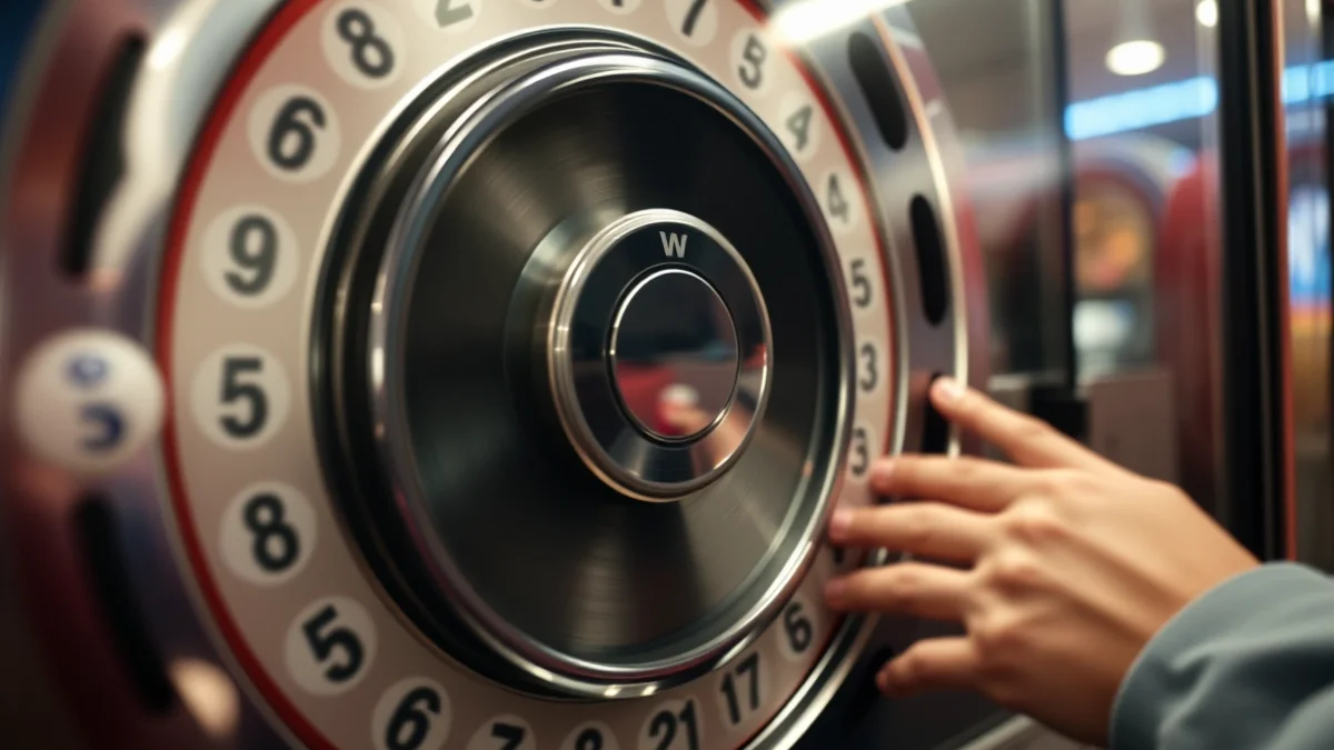 Imatge genèrica d'un bombo de loteria durant un sorteig, sense text ni persones reconeixibles.