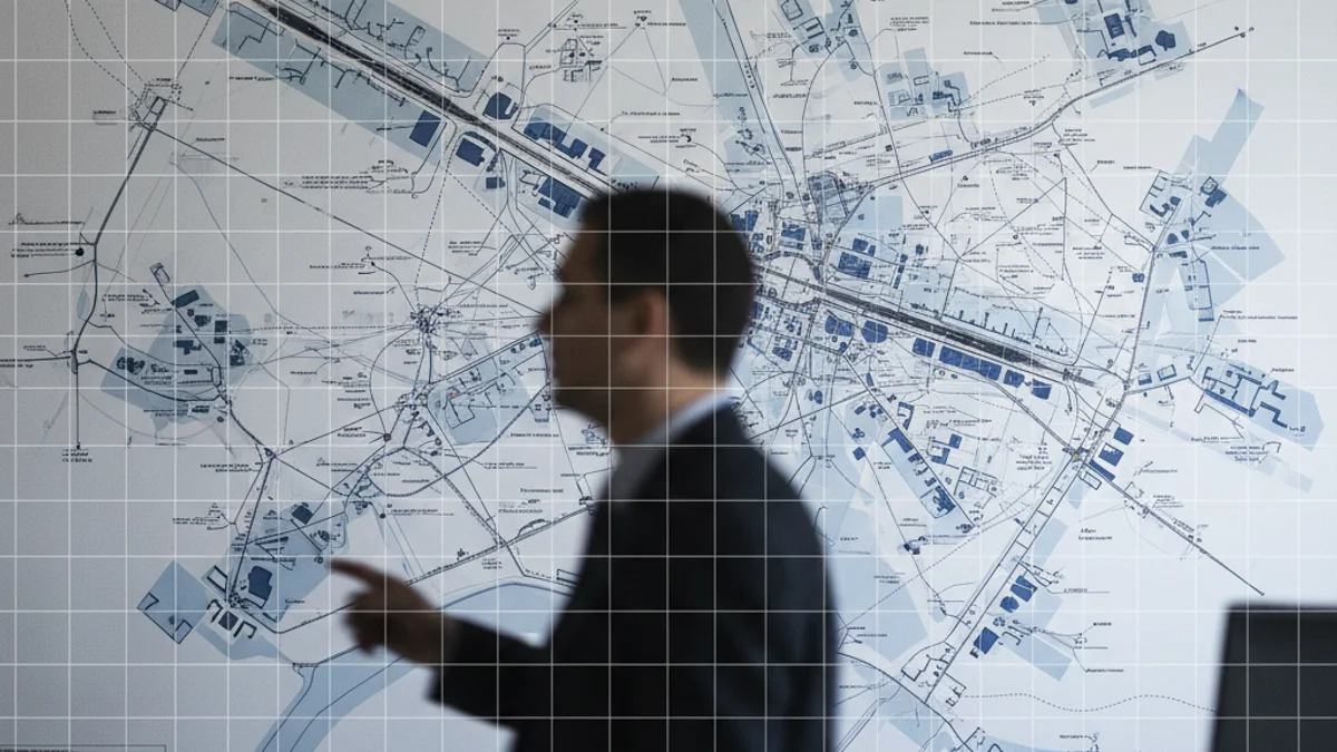 Imatge genèrica d'un panell d'informació d'un aeroport o una sala de reunions institucional, simbolitzant la gestió d'infraestructures.