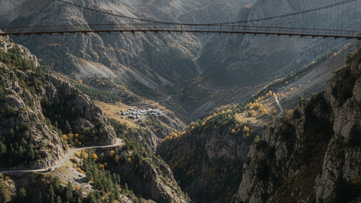 Vista panoràmica d'una zona d'alta muntanya amb valls i pics nevats, simbolitzant el territori afectat per la nova llei.