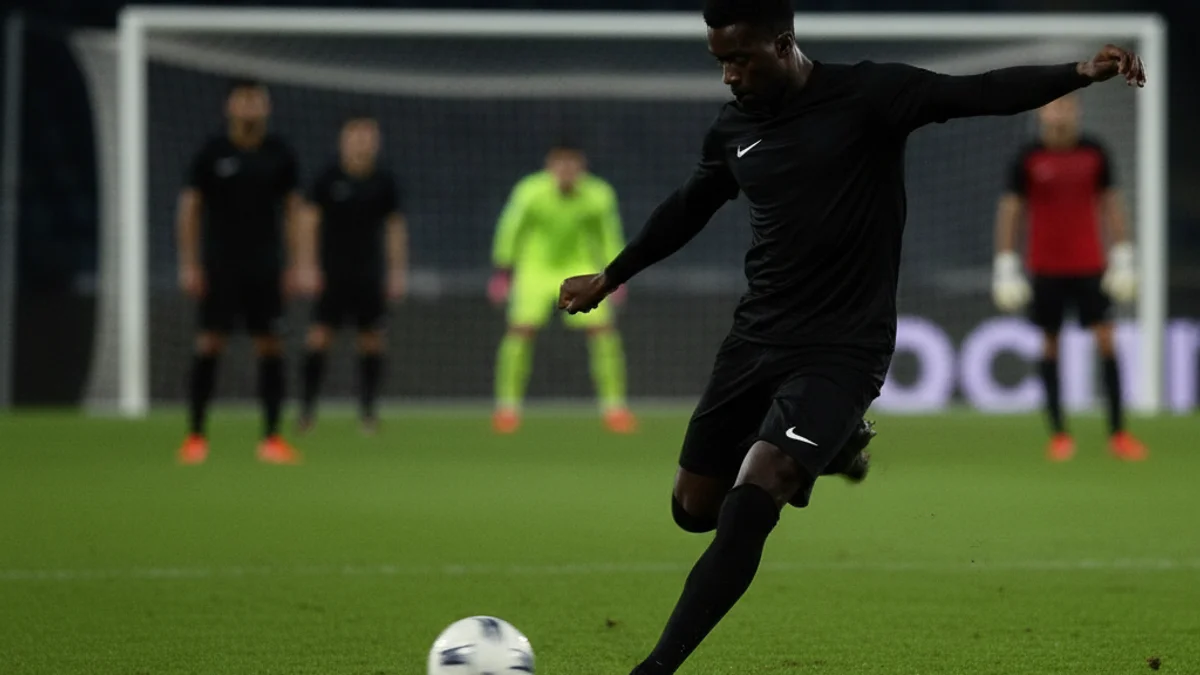 Imatge genèrica d'un partit de futbol amb jugadors en acció en un camp verd, sense cares reconeixibles.