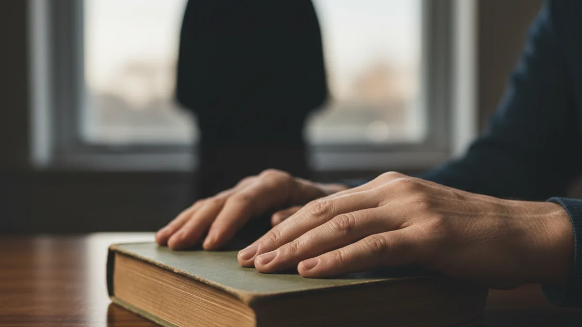 Retrat genèric d'una dona gran i sàvia, amb llibres i papers antics en un estudi tranquil.