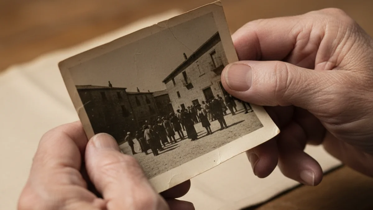Imatge genèrica de les mans d'una persona gran sostenint una fotografia antiga, simbolitzant la memòria i la longevitat.