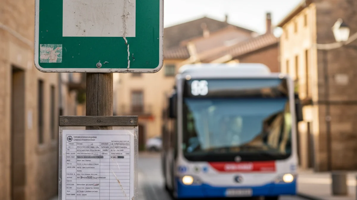 Imatge genèrica d'una parada d'autobús municipal amb un autobús arribant, simbolitzant els canvis en el servei de transport públic.