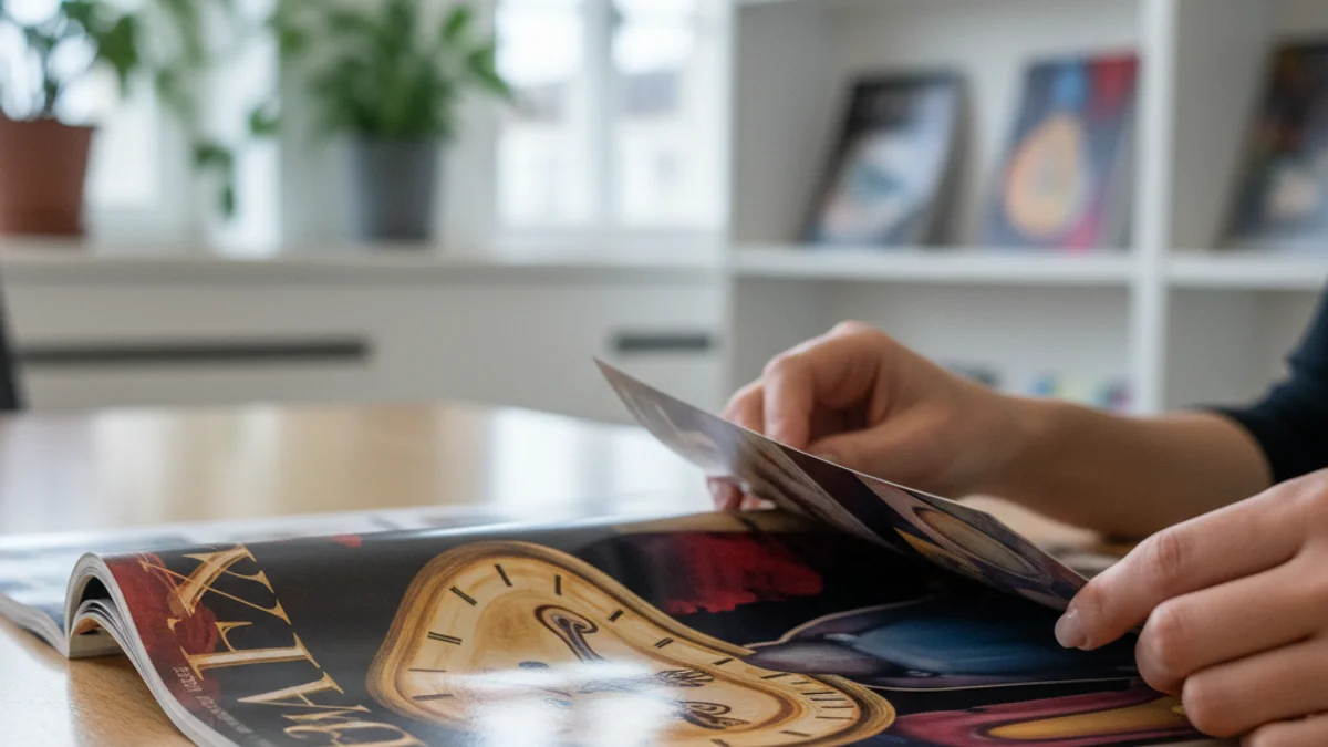 Imatge genèrica d'una revista cultural acabada d'imprimir sobre una taula, simbolitzant el debat intel·lectual.