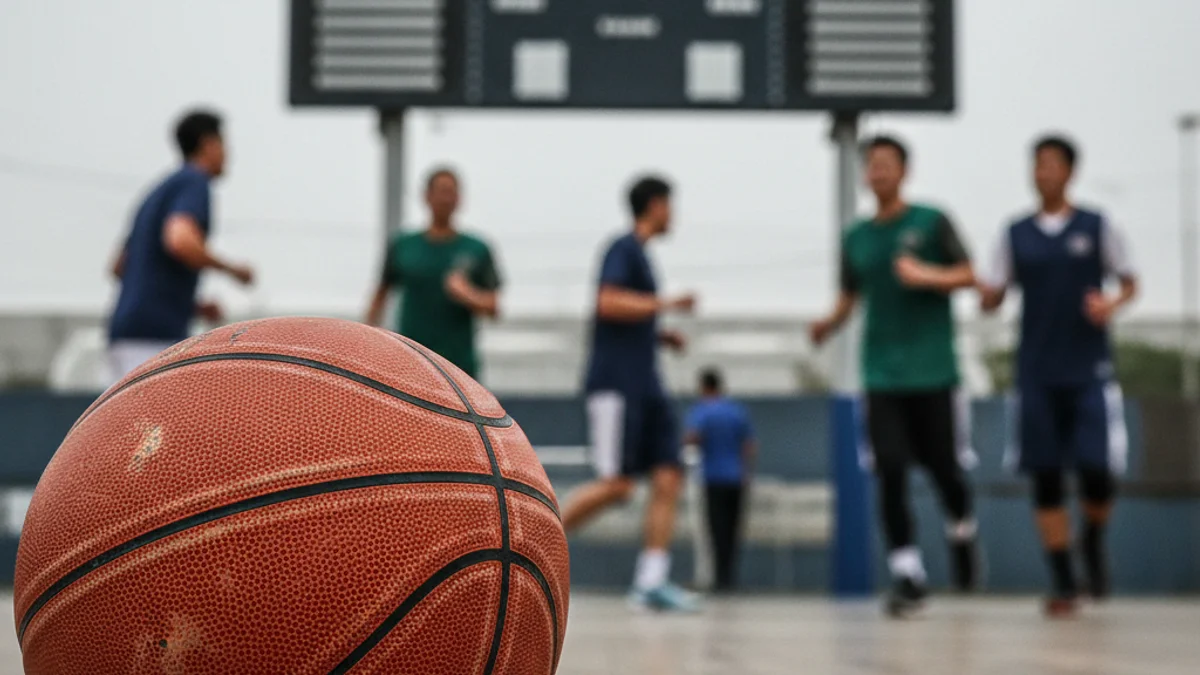 Imatge genèrica d'un camp esportiu amb figures borroses d'atletes, simbolitzant la jornada de competició.