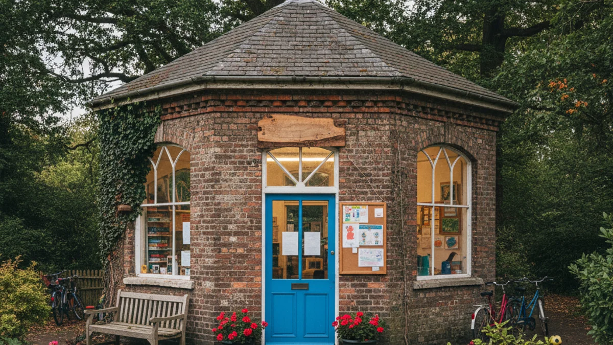 Imatge genèrica d'una caseta antiga o un edifici humil que simbolitza la seu d'una associació de veïns.