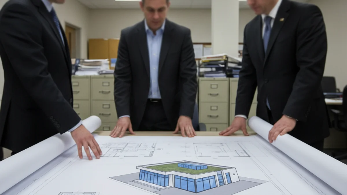 Descripció d'una reunió municipal on es discuteixen els plans de construcció d'un nou centre d'atenció primària.