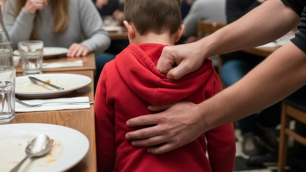 Un agent de policia uniformat realitzant una maniobra de primers auxilis en un entorn genèric.
