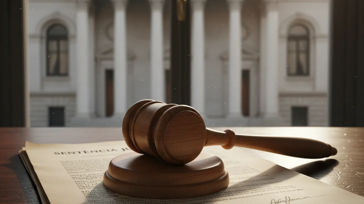 Generic image of a judge's gavel on a wooden table representing a judicial ruling.
