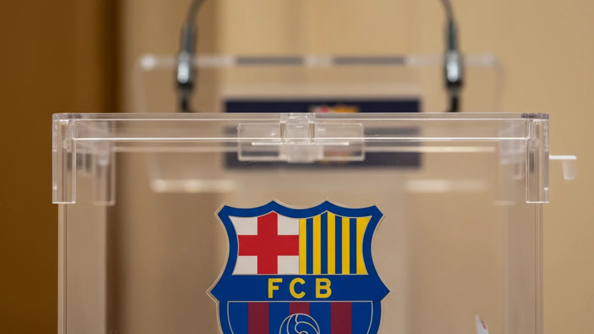 Generic image of a ballot box in a sports institutional context.