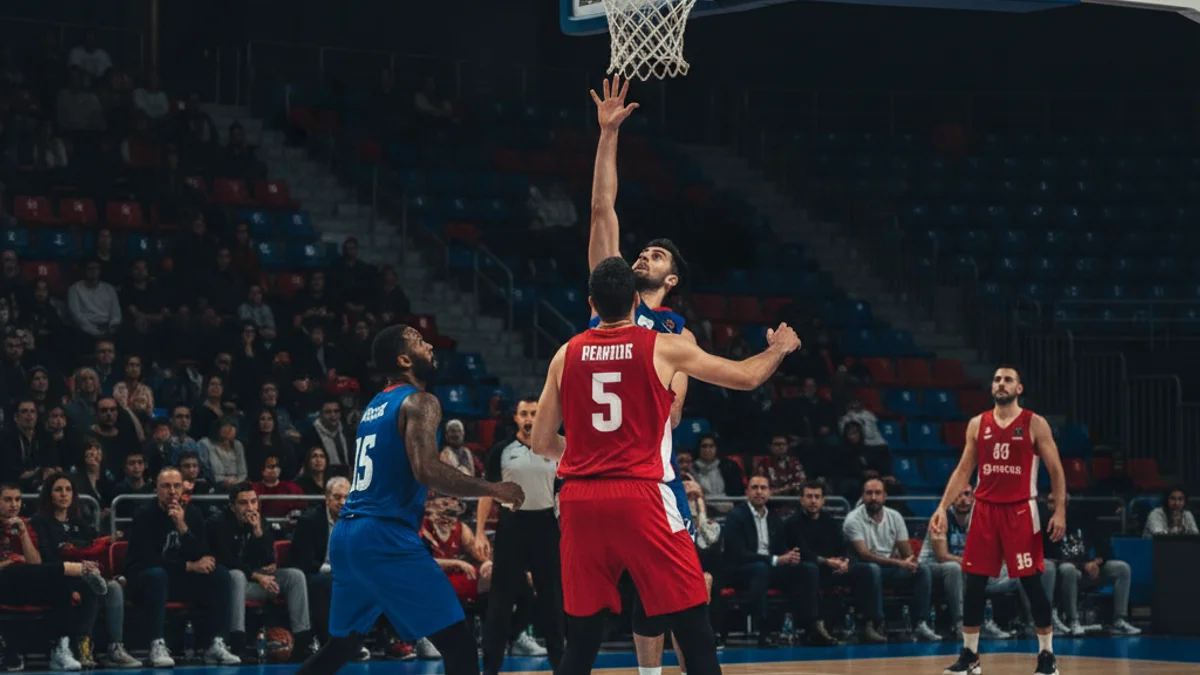 Imatge genèrica d'un partit de bàsquet a la Lliga Endesa.
