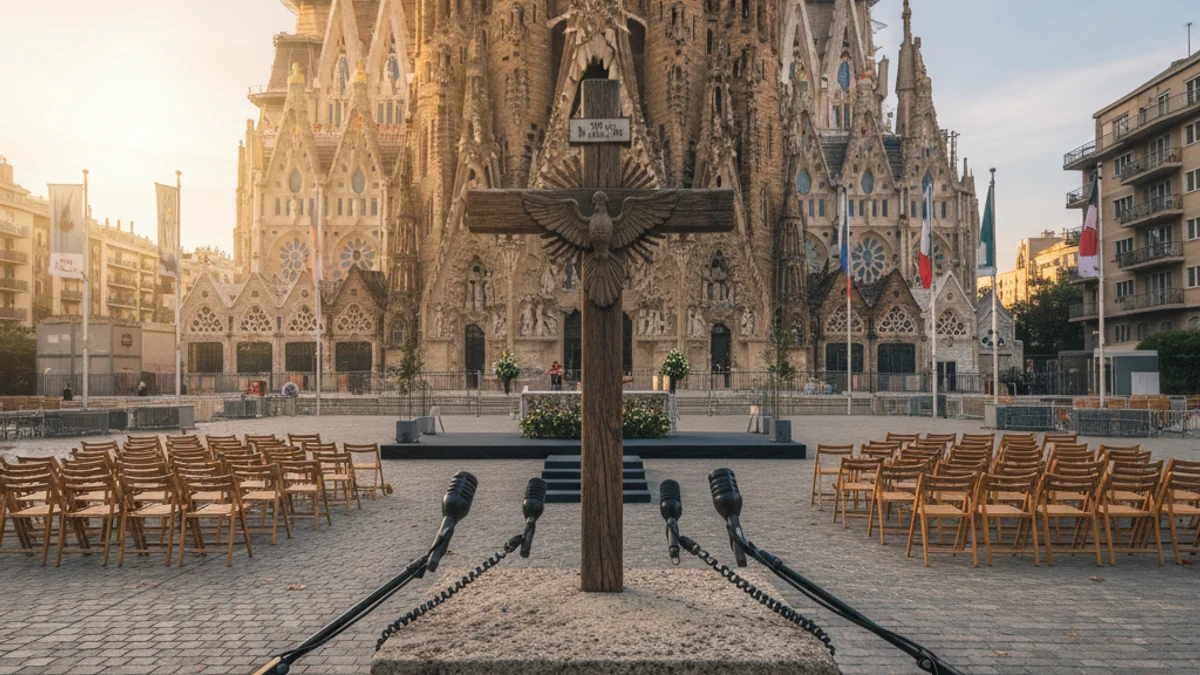 Imatge genèrica de la façana de la Sagrada Família a Barcelona.