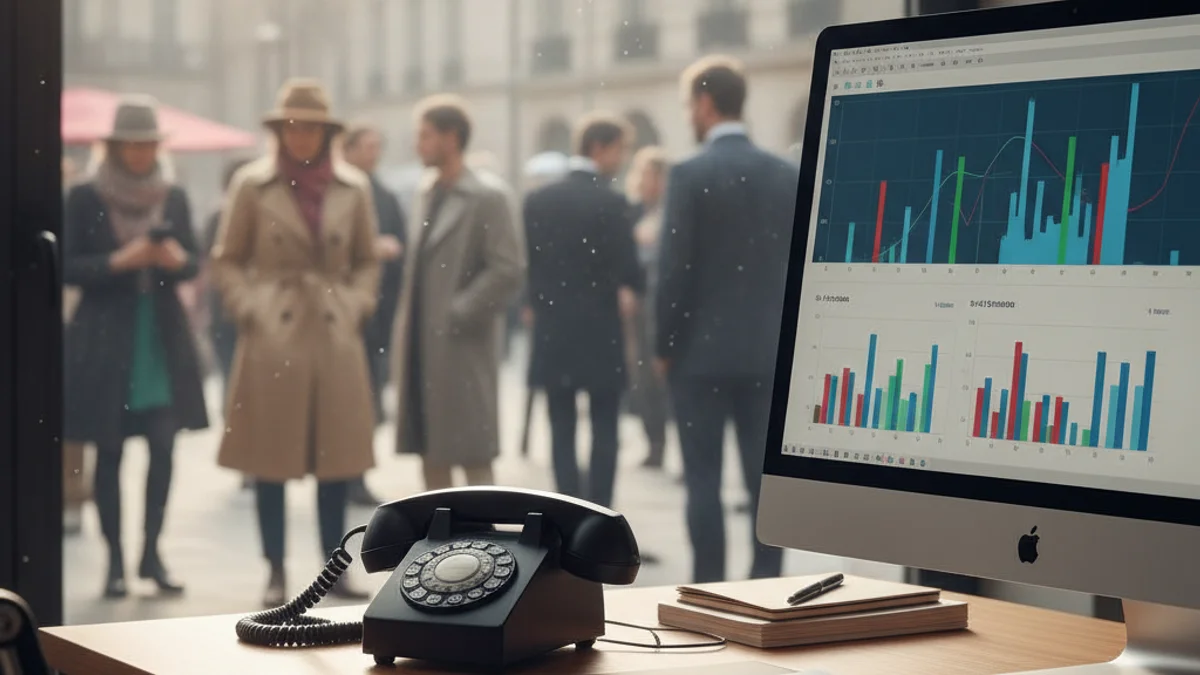 Imagen genérica de un escritorio de oficina con un teléfono y documentos de reclamación.