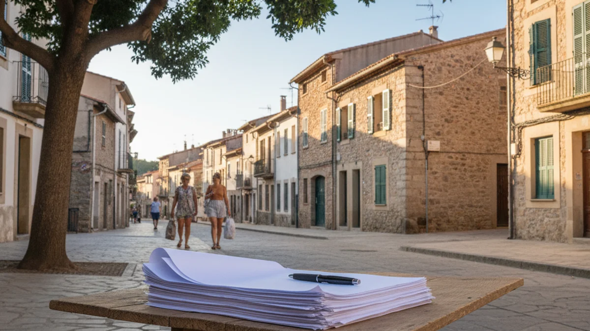 Imatge genèrica d'un barri residencial on els veïns reclamen diàleg per un projecte urbanístic.