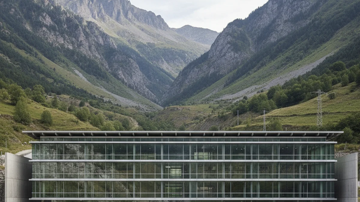 Imatge genèrica d'un edifici modern destinat a equipament cultural i arxivístic.