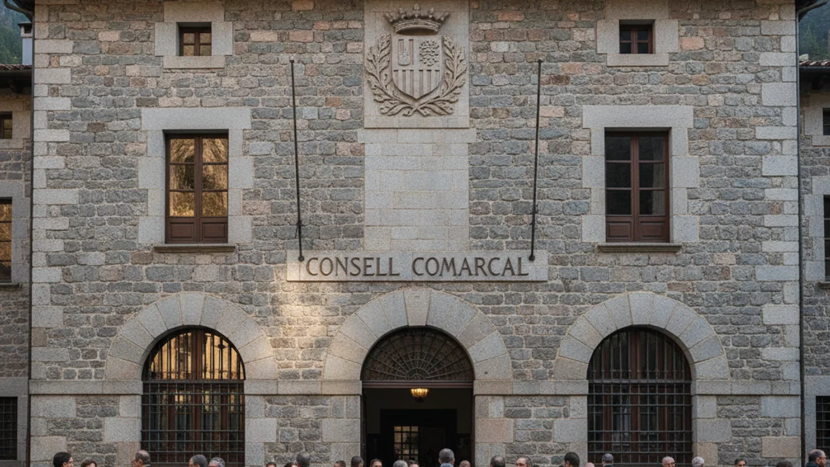 Imatge genèrica de la seu d'una institució pública a l'Alt Urgell.