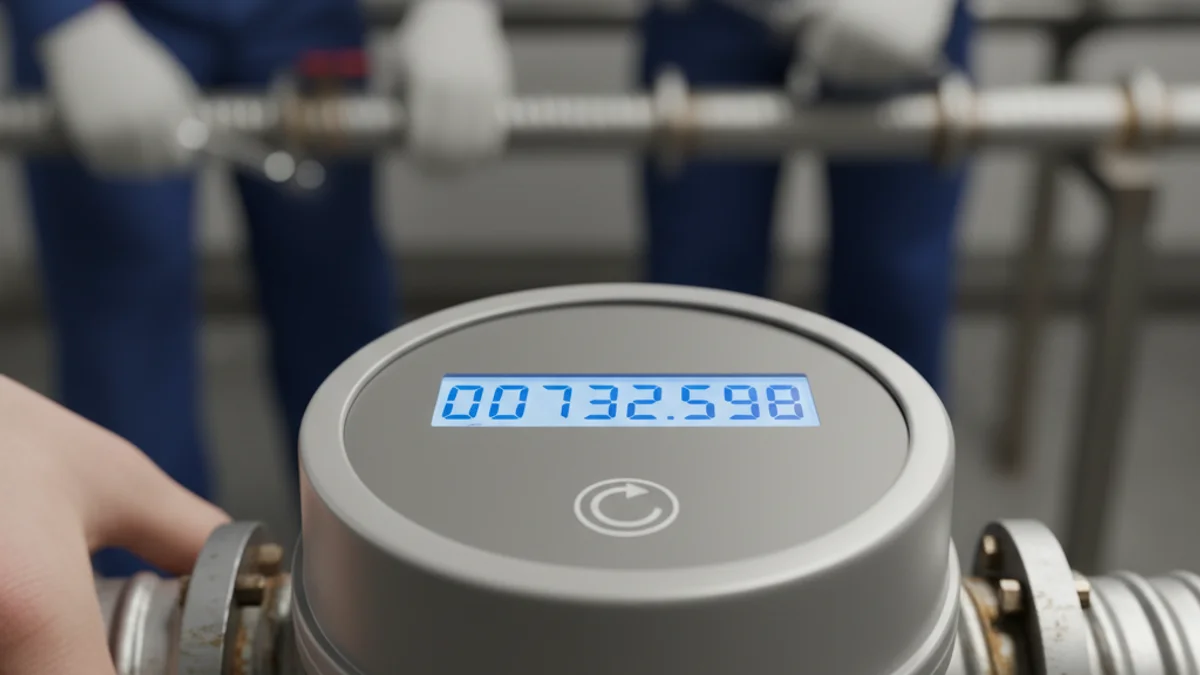 Imatge genèrica d'un comptador d'aigua digitalitzat, simbolitzant la gestió eficient del recurs hídric.
