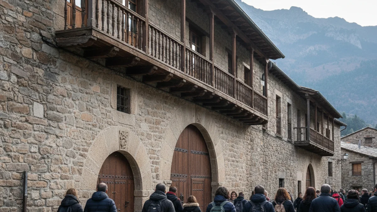 Imatge genèrica de la Casa dels Parcs dels Pirineus a la Seu d'Urgell.