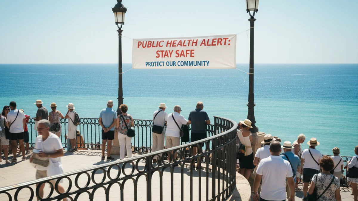 Generic image of the Balcó del Mediterrani in Tarragona, the location for the public health demonstration.