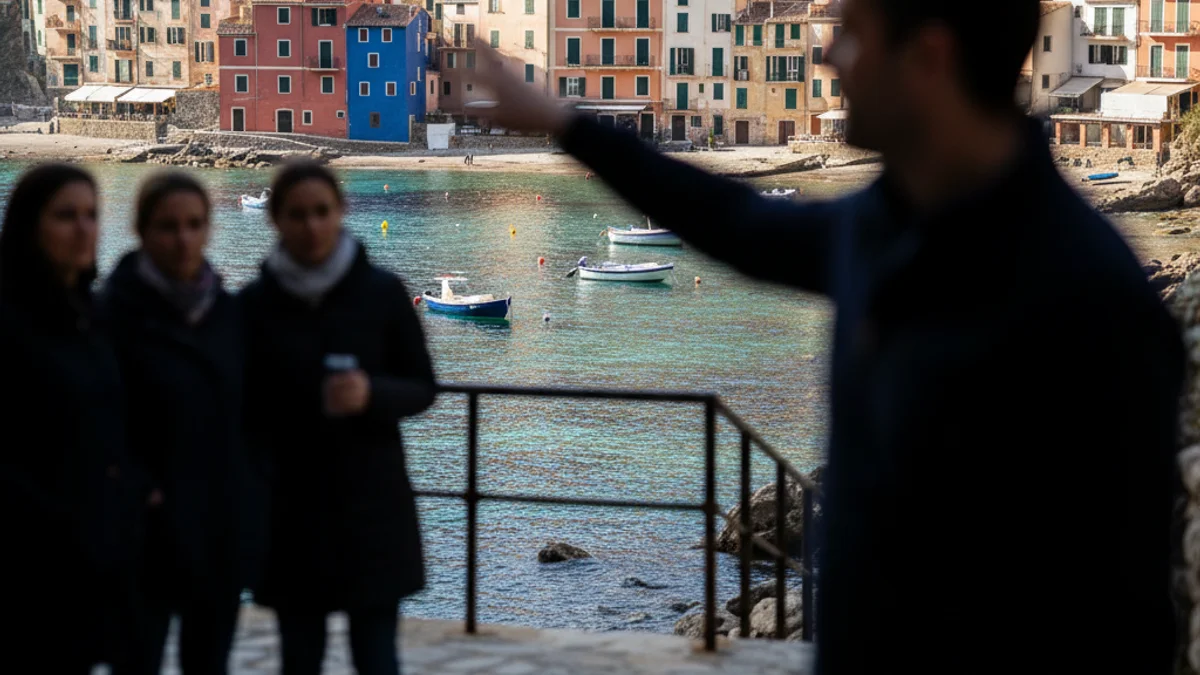 Imatge genèrica d'un poble costaner de la Costa Brava amb cases de colors i aigua cristal·lina.