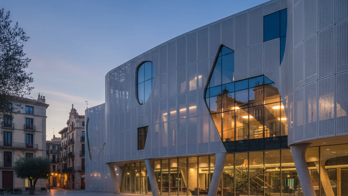 Imatge genèrica del Gaudí Centre a la ciutat de Reus.