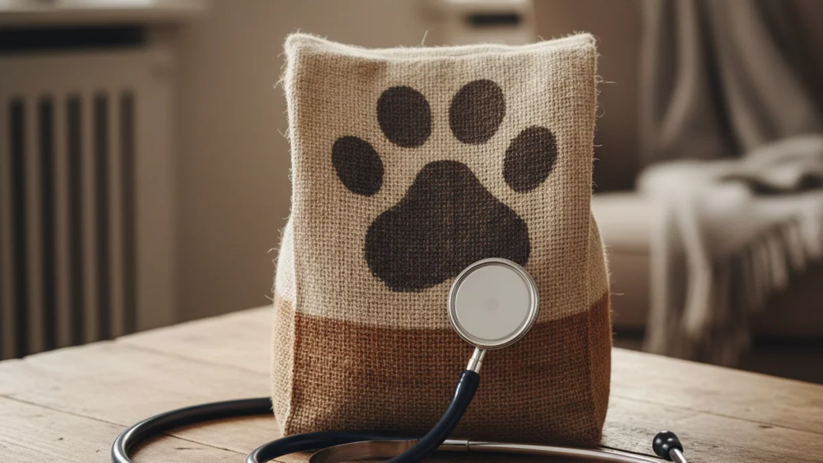 Generic image of pet care items including food and veterinary tools.