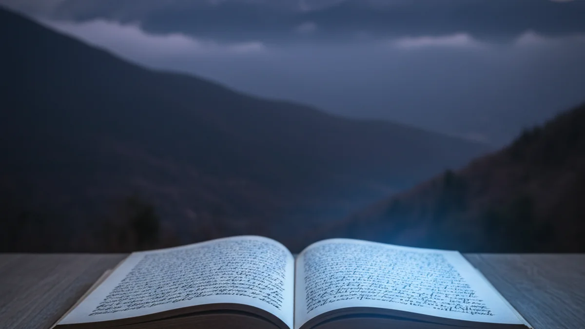 Generic image of an open book symbolizing the union between traditional literature and digital technology.