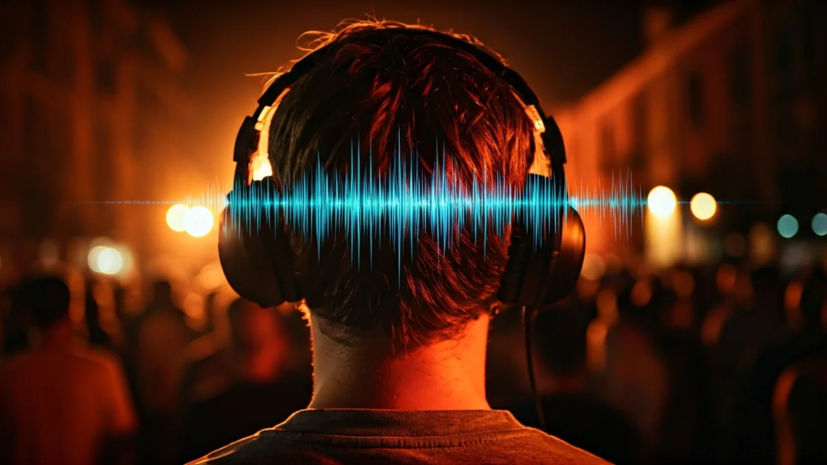 Generic image of a person wearing headphones enjoying an immersive sound experience.