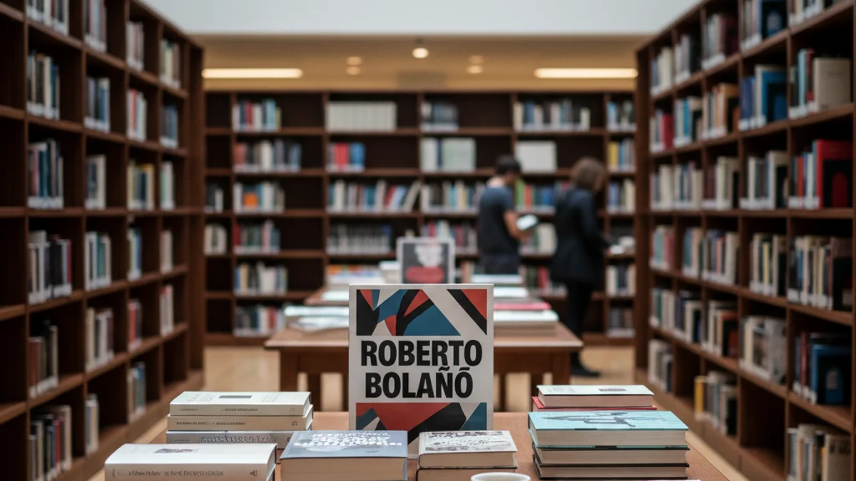 Imagen genérica del interior de una biblioteca con estanterías llenas de libros.