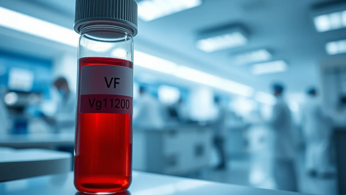 Imatge genèrica d'una anàlisi de sang en un laboratori mèdic per a la detecció precoç de malalties.