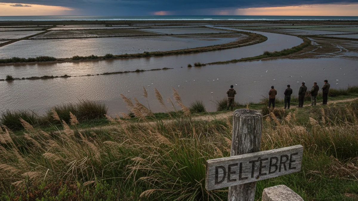 Generic image of the Ebro Delta landscape in Deltebre.