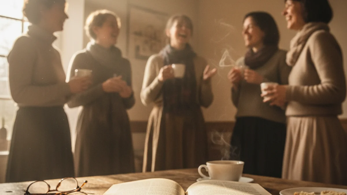 Imagen genérica de un libro abierto durante una sesión de un club de lectura en un centro social.