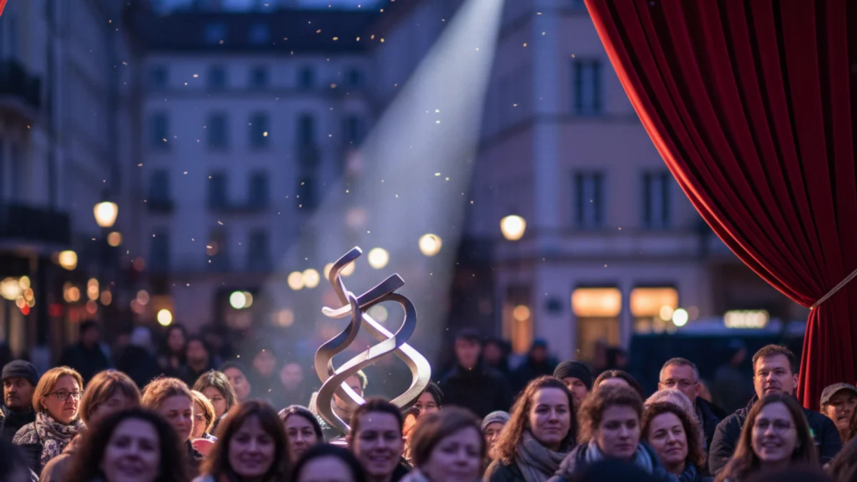 Generic image of a contemporary dance stage with artistic lighting.