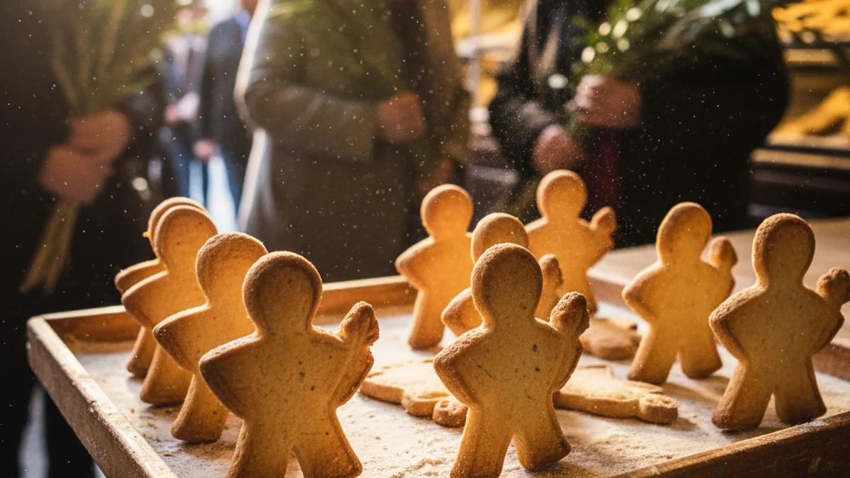 Imatge genèrica de les tradicionals galetes de Rams conegudes com a Senyors i Senyores a Mataró.