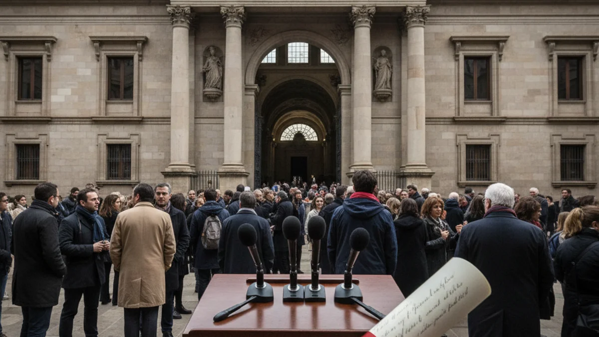 Generic image of the historic building of the University of Barcelona.