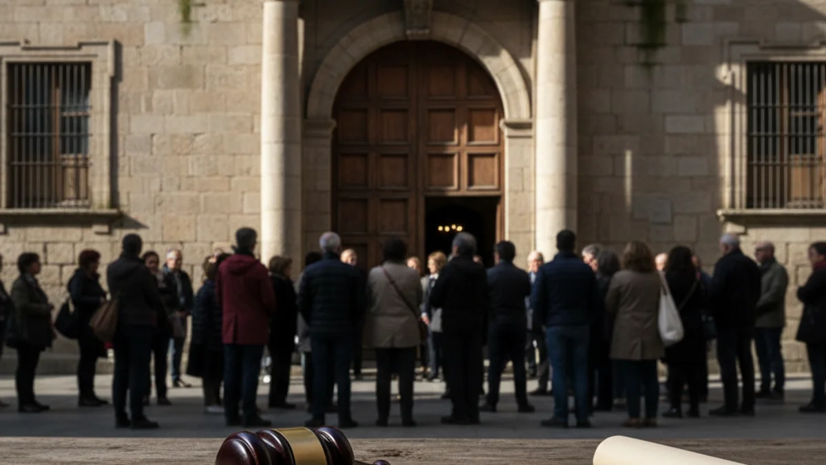 Imatge genèrica d'un mall de fusta sobre una taula representant una decisió institucional.