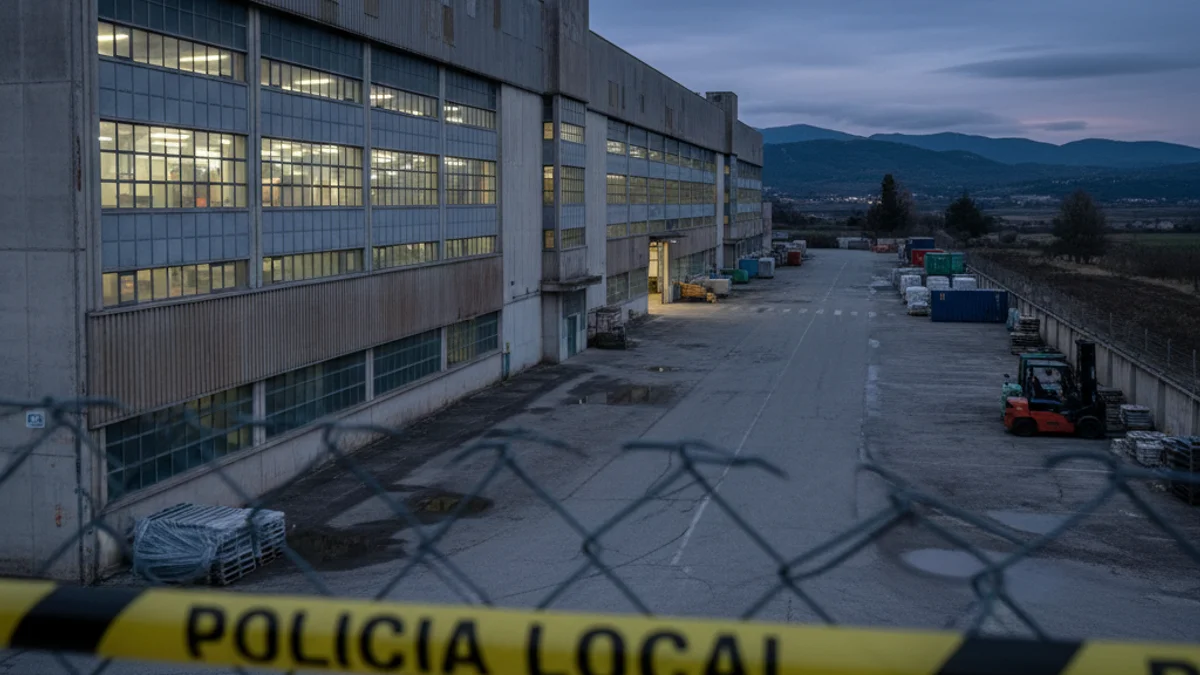 Generic image of an industrial packaging and cardboard manufacturing plant.