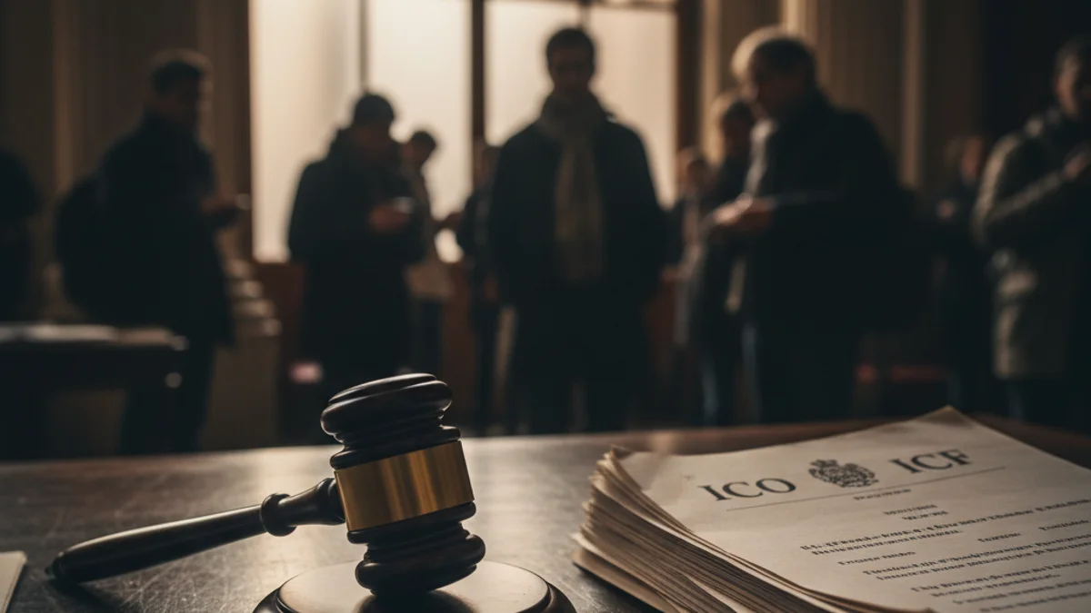 Imagen genérica de un mazo de juez y documentos oficiales sobre una mesa de madera.