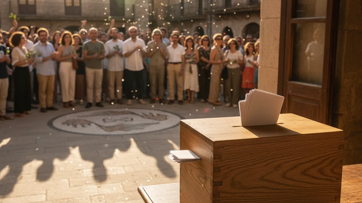 Generic image of a wooden ballot box for citizen voting.