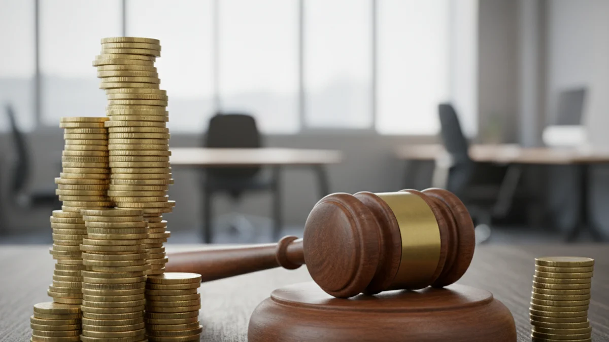 Imagen genérica que representa la brecha salarial con pilas de monedas de diferentes alturas.