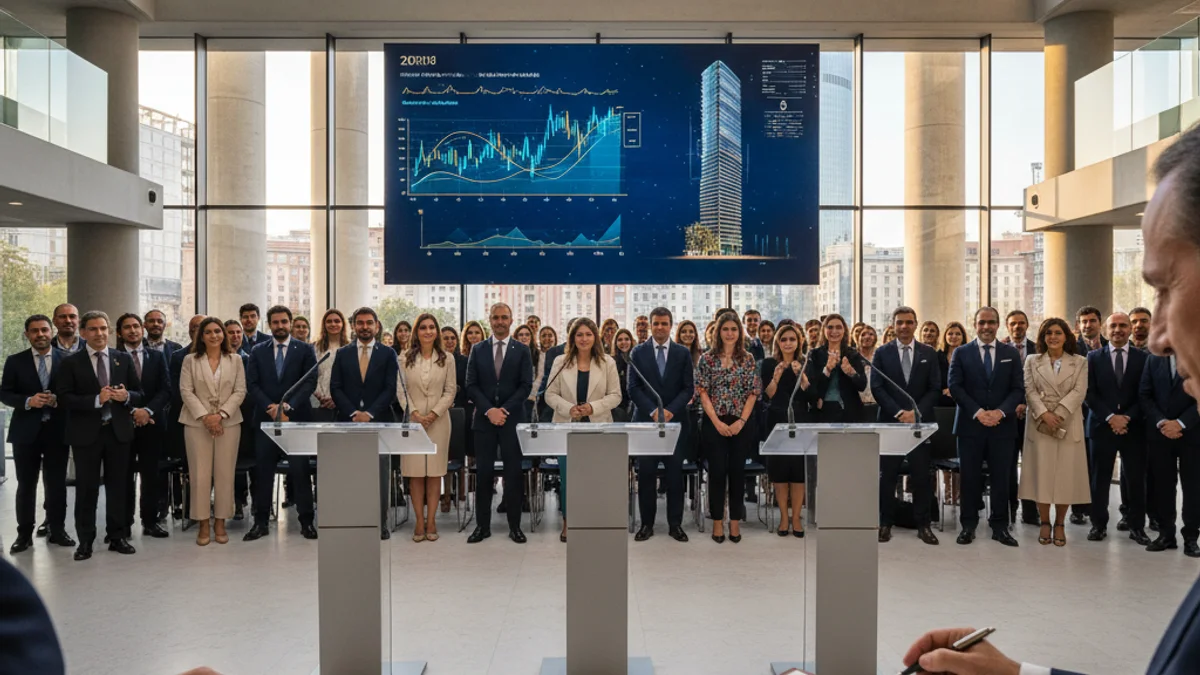 Imatge genèrica d'un edifici corporatiu modern que simbolitza la seu d'una gran empresa a Barcelona.