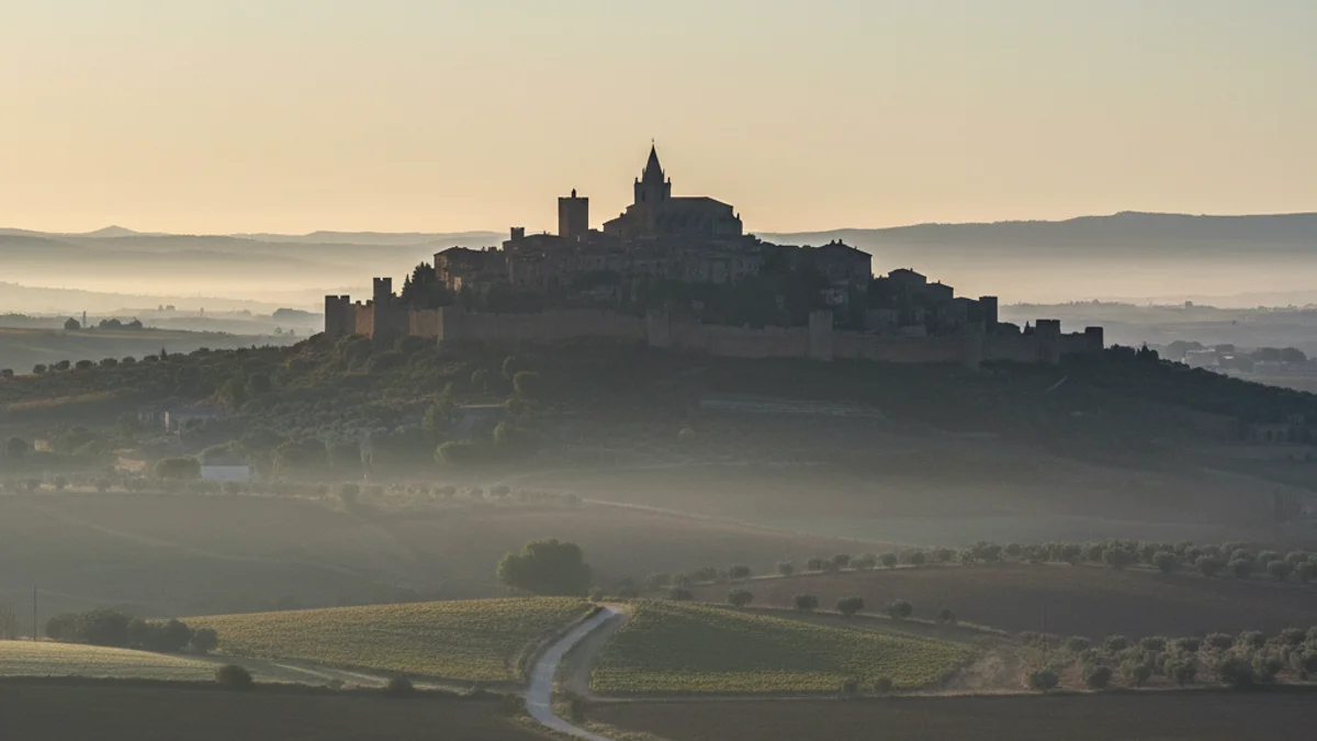 Imagen genérica de un paisaje urbano de la Conca de Barberà bajo una luz suave.