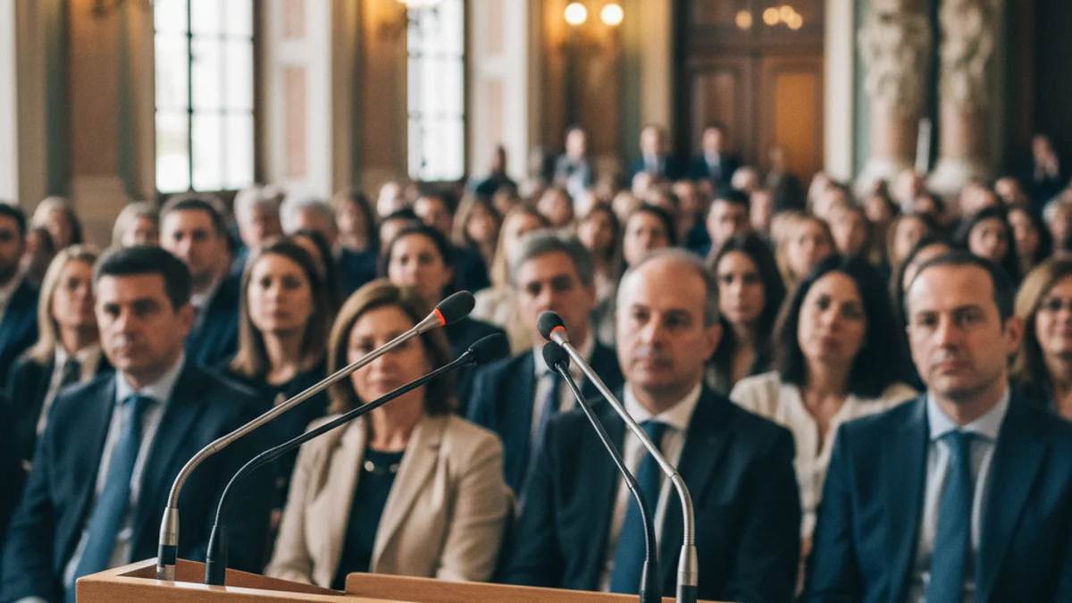 Imatge genèrica d'una conferència sobre sostenibilitat i economia circular en un centre cultural.