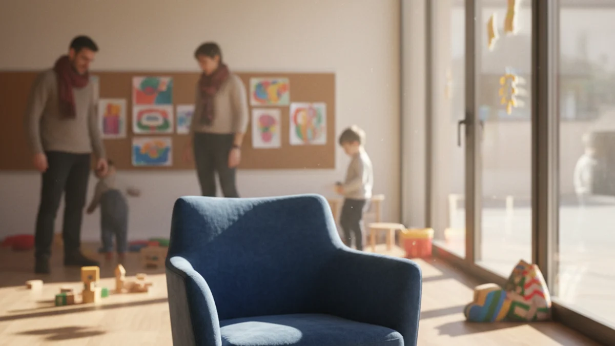 Imatge genèrica de l'interior d'un centre de dia per a gent gran amb llum natural.