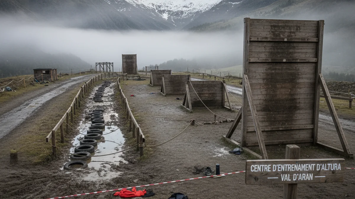 Imatge genèrica d'un centre d'entrenament d'alt rendiment a la muntanya.