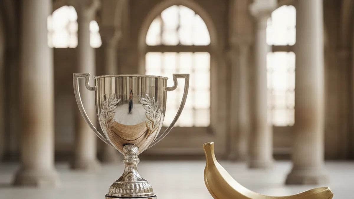 Generic image of awards symbolizing journalistic recognition and criticism.